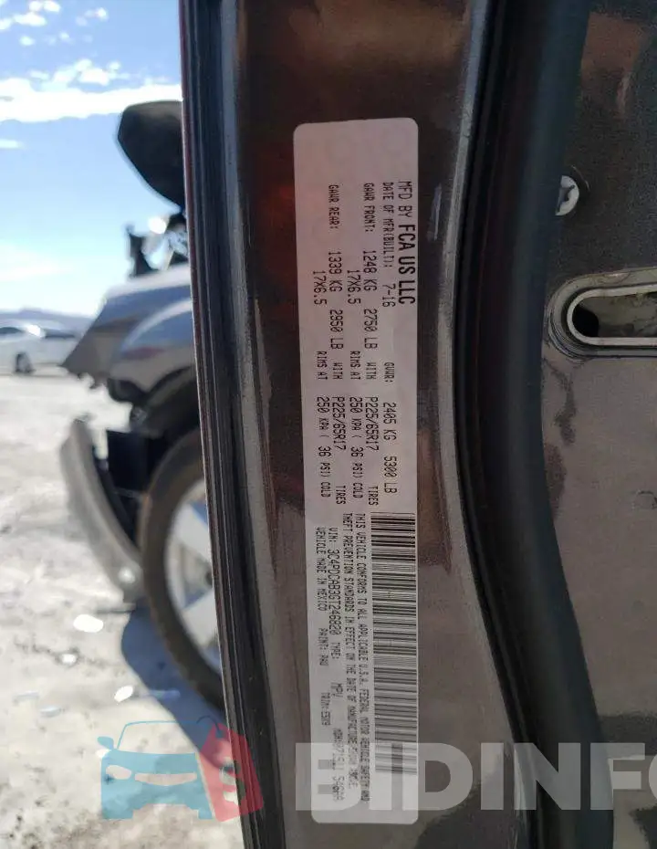 3C4PDCAB3GT246820 Photo# 10