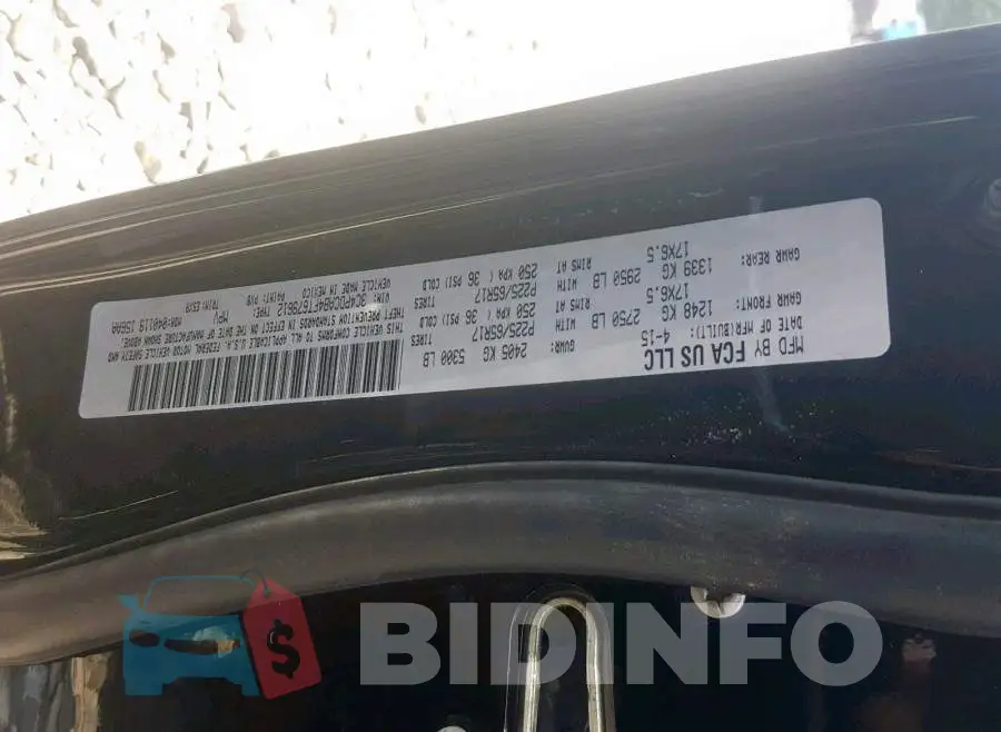 3C4PDCAB4FT679612 Photo# 10