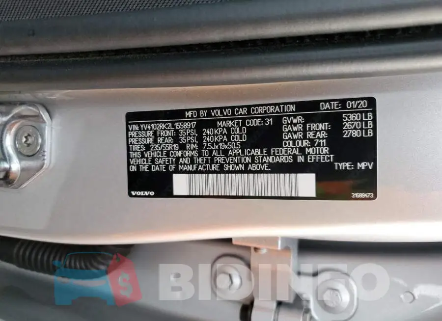 YV4102RK2L1558917 Photo# 13