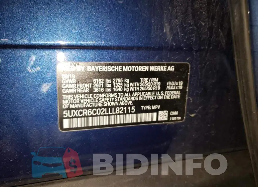 5UXCR6C02LLL82115 Photo# 13