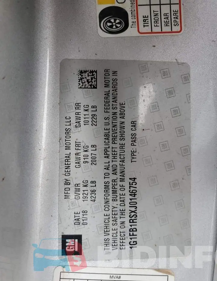 1G1FB1RSXJ0146754 Photo# 12