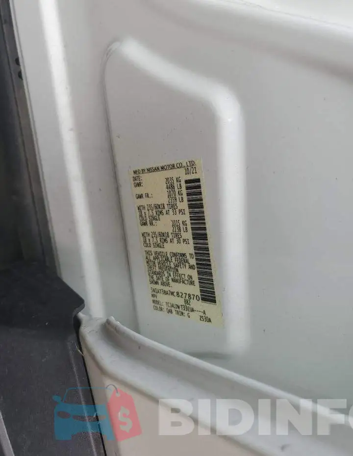 5N1AT3BA7MC827870 Photo# 12