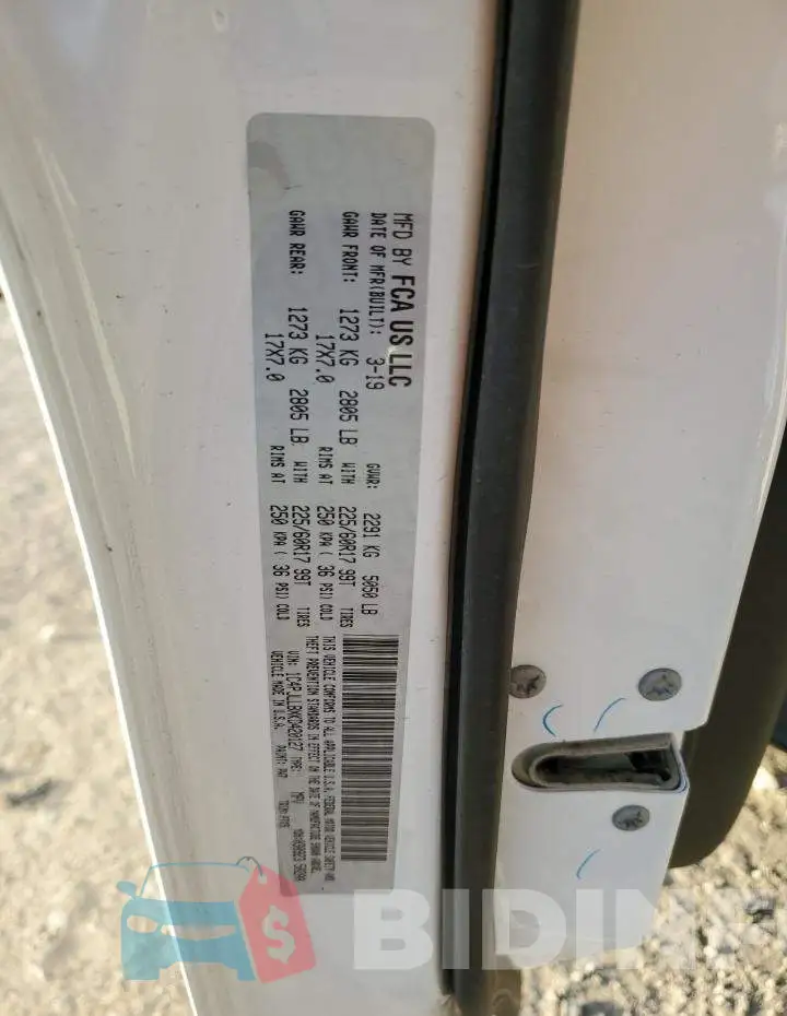 1C4PJLLBXKD420127 Photo# 13