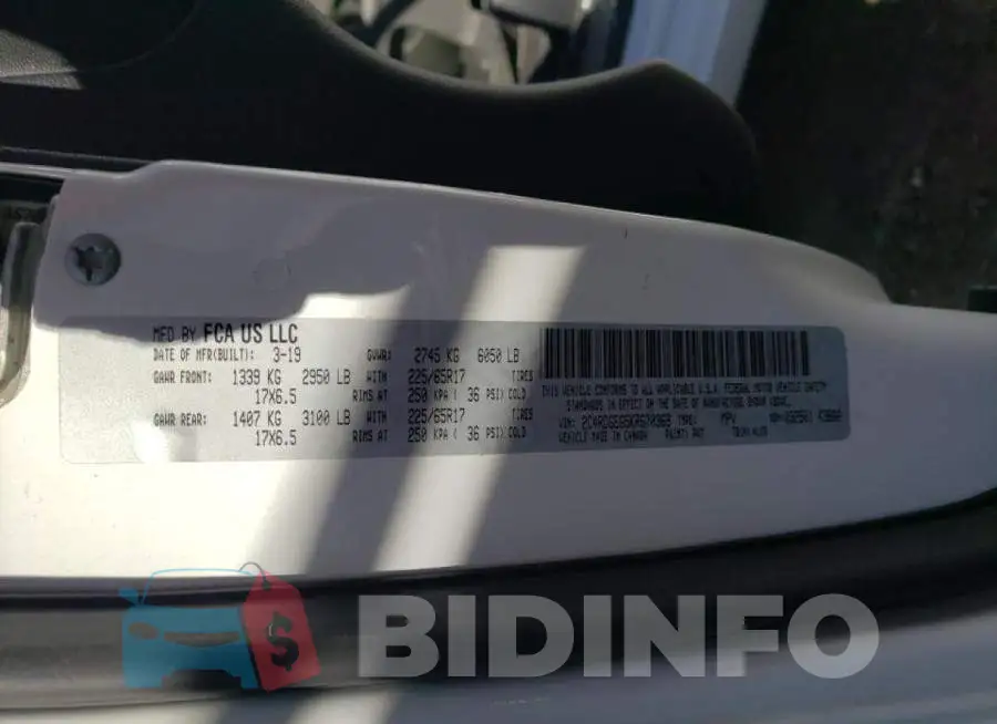 2C4RDGEG5KR670369 Photo# 10