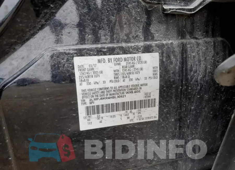 2LMPJ8KR4HBL30921 Photo# 13