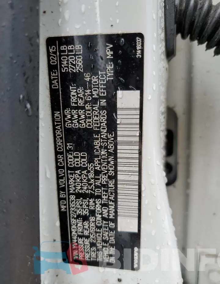 YV440MDK6F2733538 Photo# 14