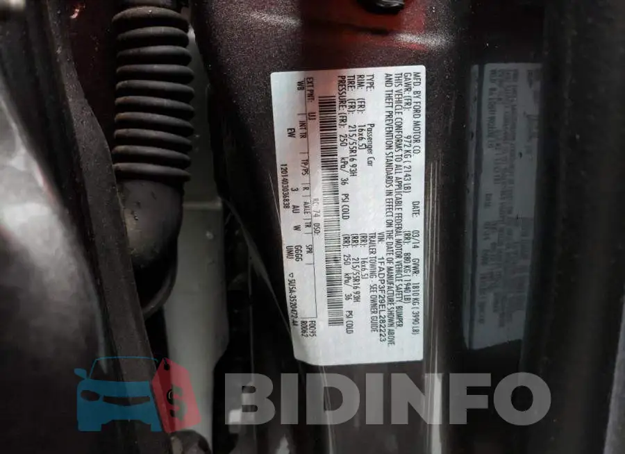 1FADP3F29EL282223 Photo# 13