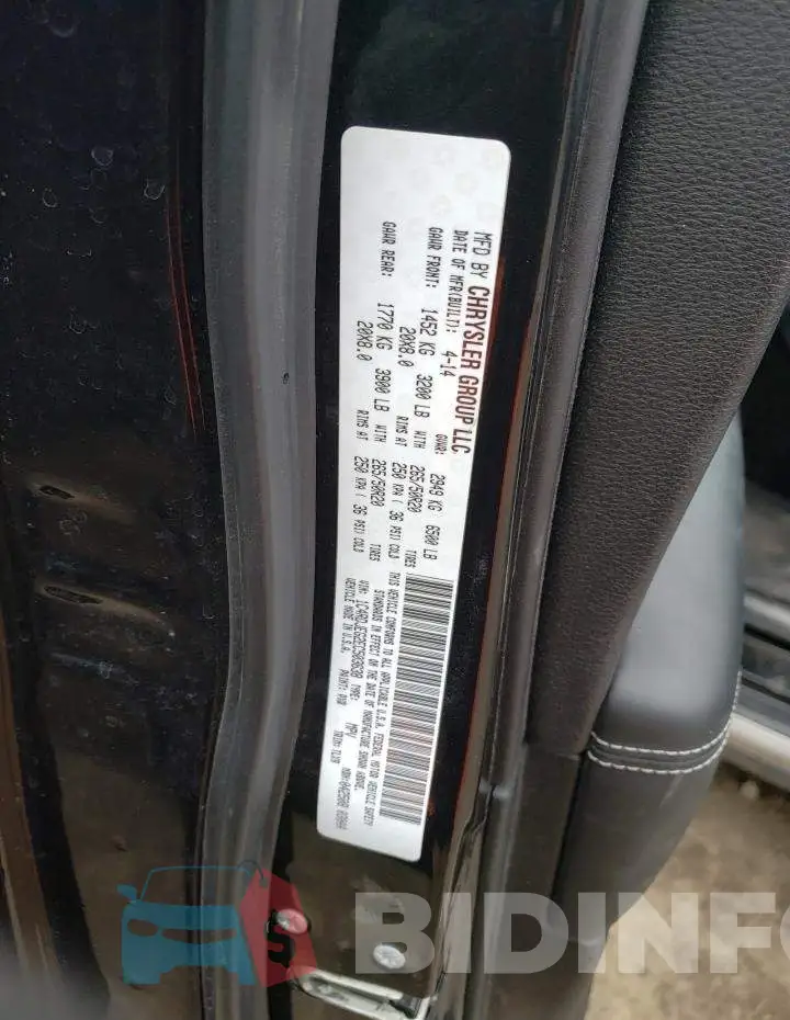 1C4RDJEG2EC503638 Photo# 13