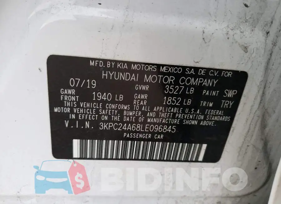 3KPC24A68LE096845 Photo# 12