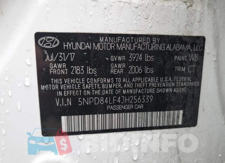 5NPD84LF4JH256339 Photo# 12