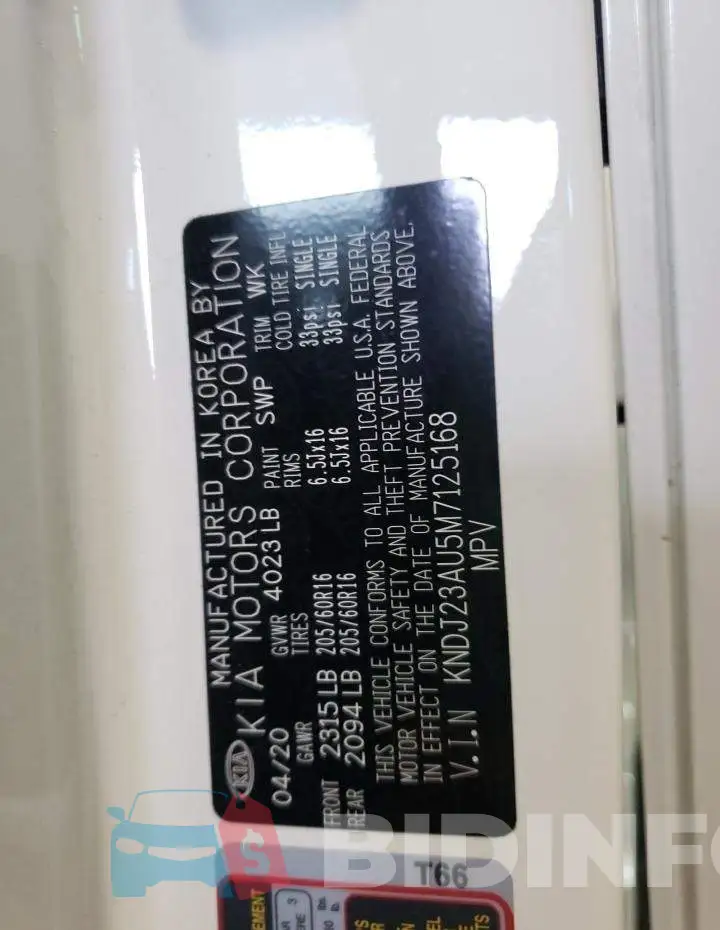 KNDJ23AU5M7125168 Photo# 13