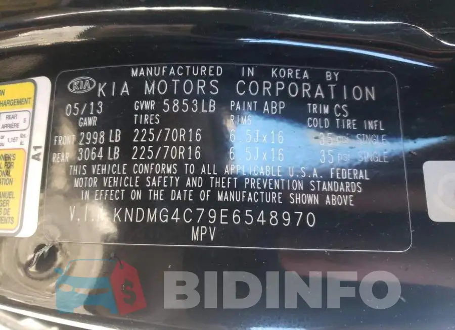 KNDMG4C79E6548970 Photo# 12
