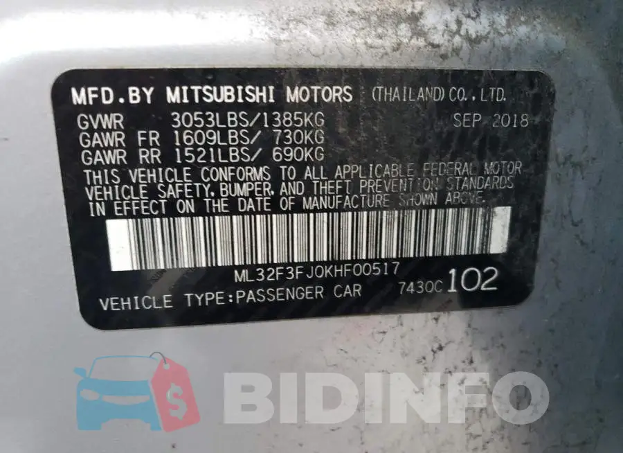 ML32F3FJ0KHF00517 Photo# 12