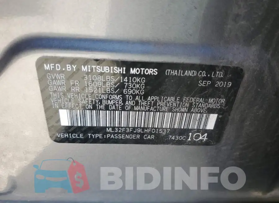 ML32F3FJ9LHF01537 Photo# 12