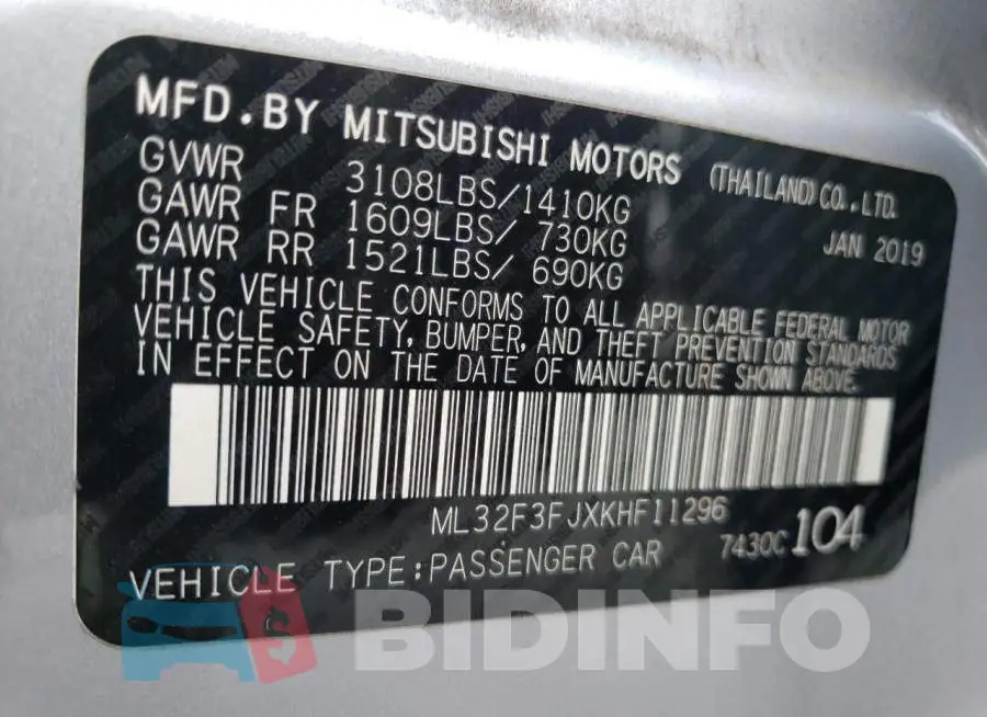 ML32F3FJXKHF11296 Photo# 13