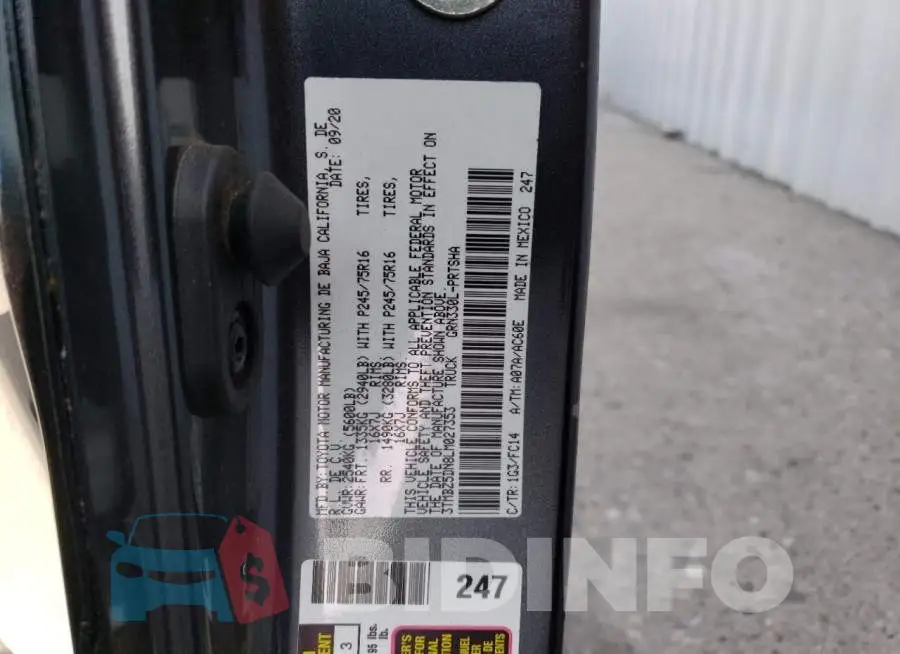3TMBZ5DN8LM027353 Photo# 12