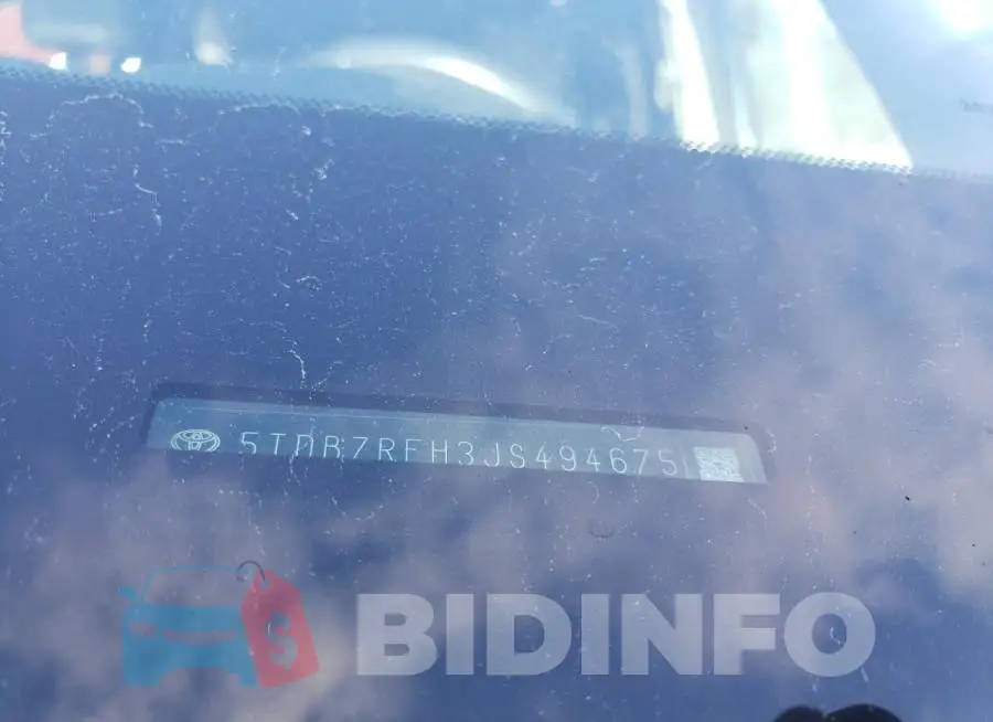 5TDBZRFH3JS494675 Photo# 14