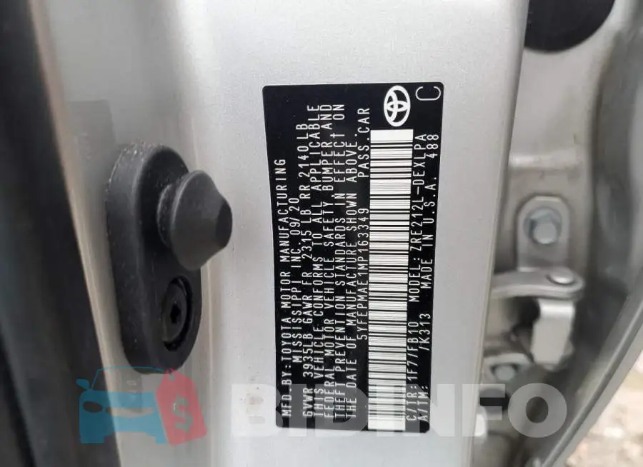 5YFEPMAE1MP163349 Photo# 12