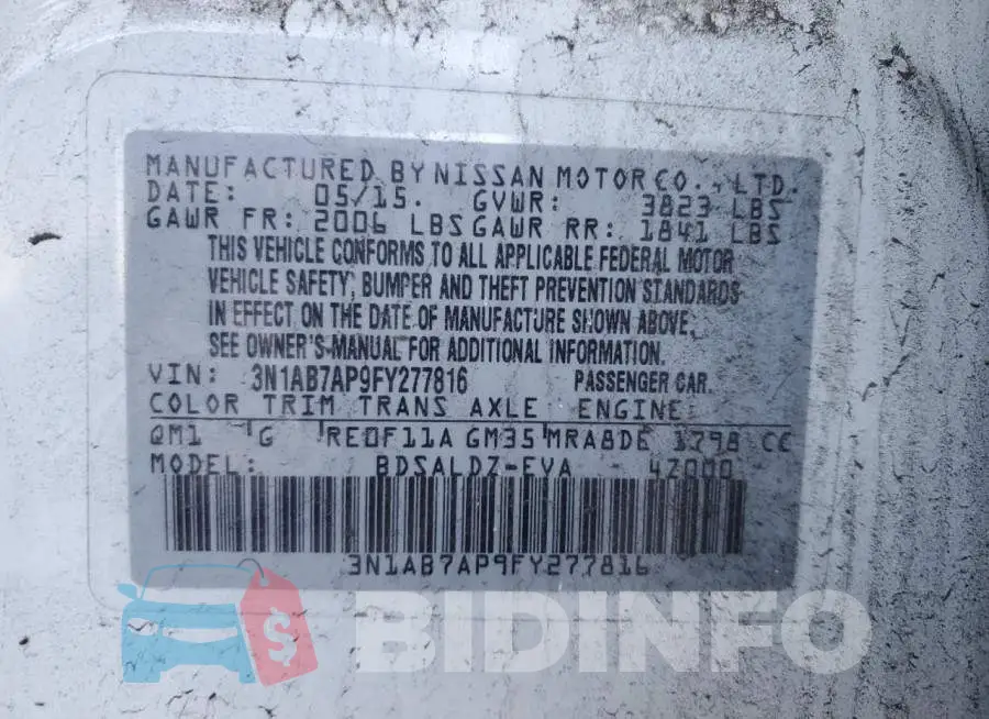 3N1AB7AP9FY277816 Photo# 12