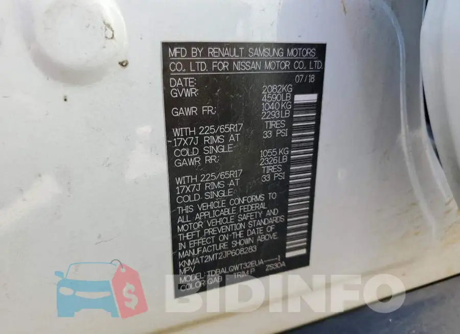 KNMAT2MT2JP608283 Photo# 14