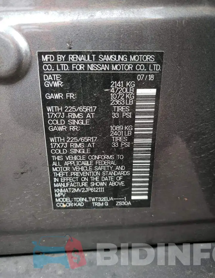 KNMAT2MV2JP612111 Photo# 12