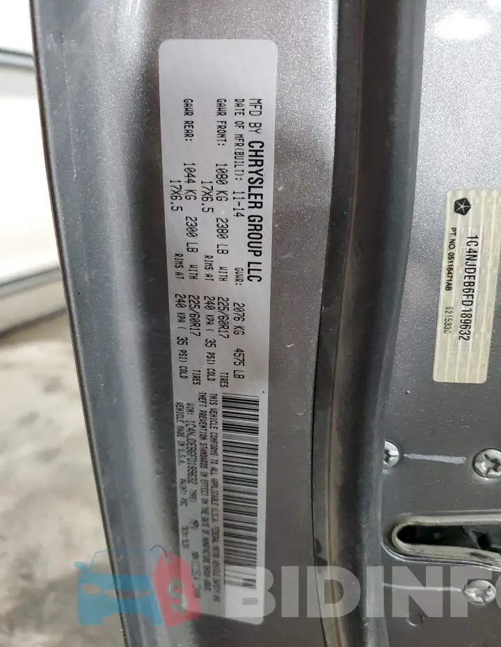 1C4NJDEB6FD189632 Photo# 14