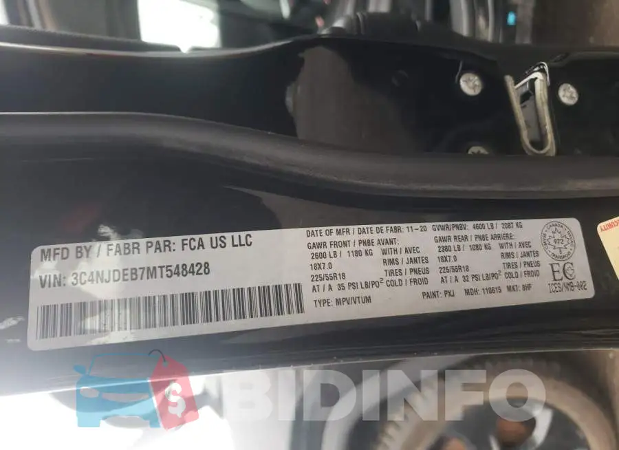 3C4NJDEB7MT548428 Photo# 13