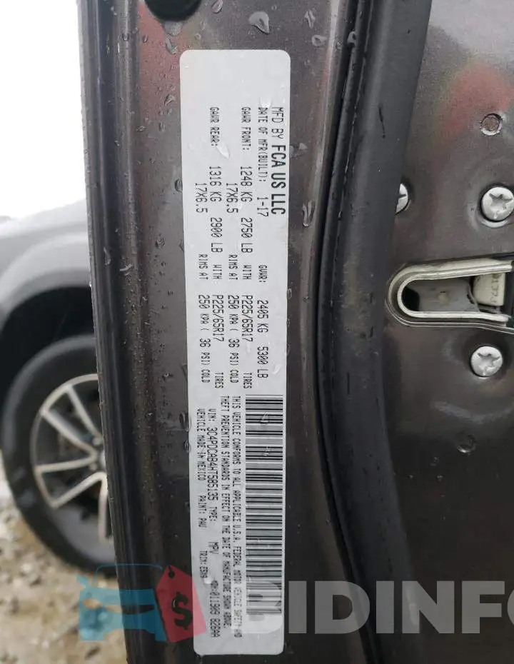 3C4PDCAB4HT585135 Photo# 14