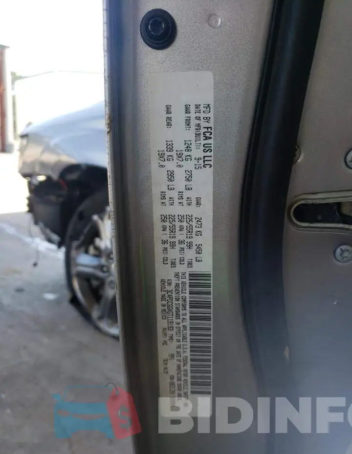 3C4PDCGGXGT119193 Photo# 10