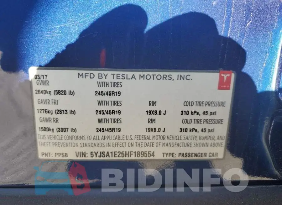 5YJSA1E25HF189554 Photo# 12