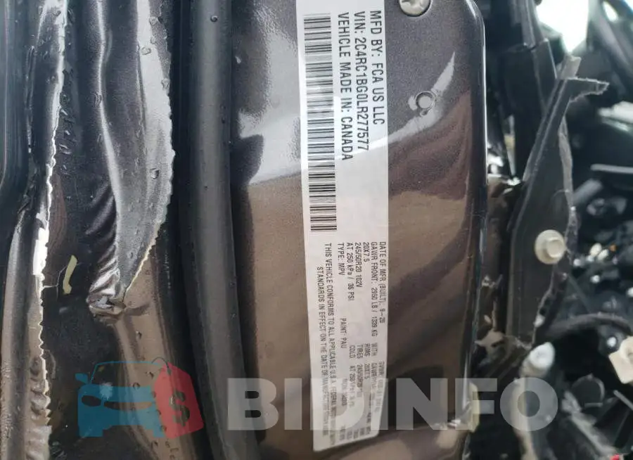 2C4RC1BG0LR277577 Photo# 13