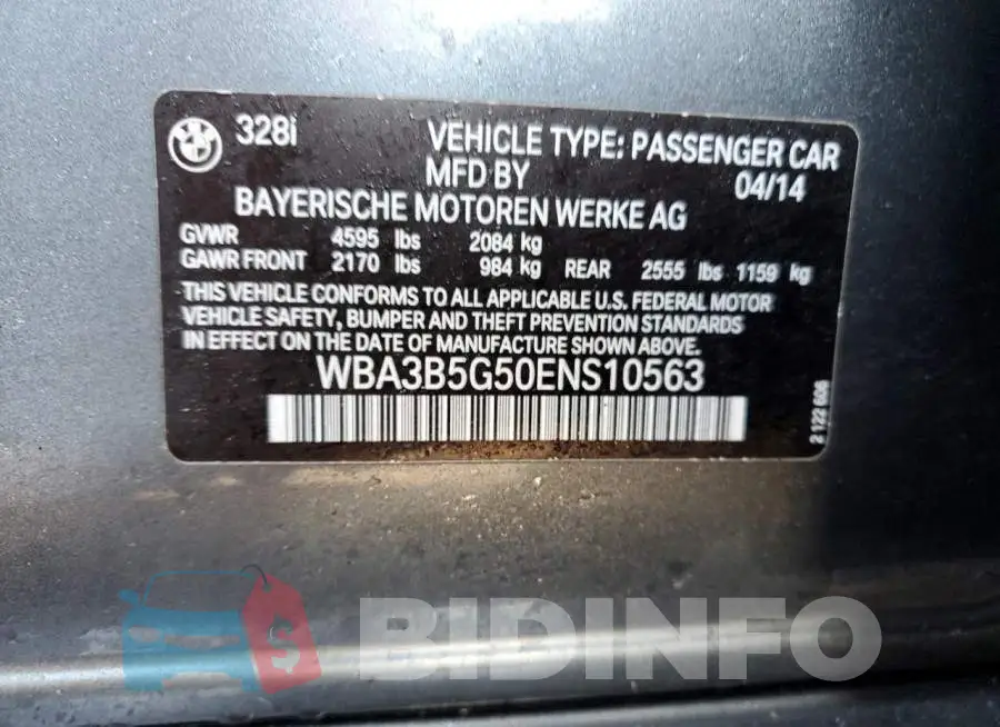 WBA3B5G50ENS10563 Photo# 12