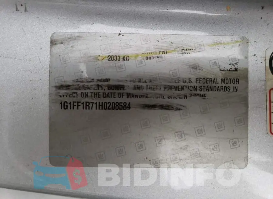 1G1FF1R71H0208584 Photo# 12