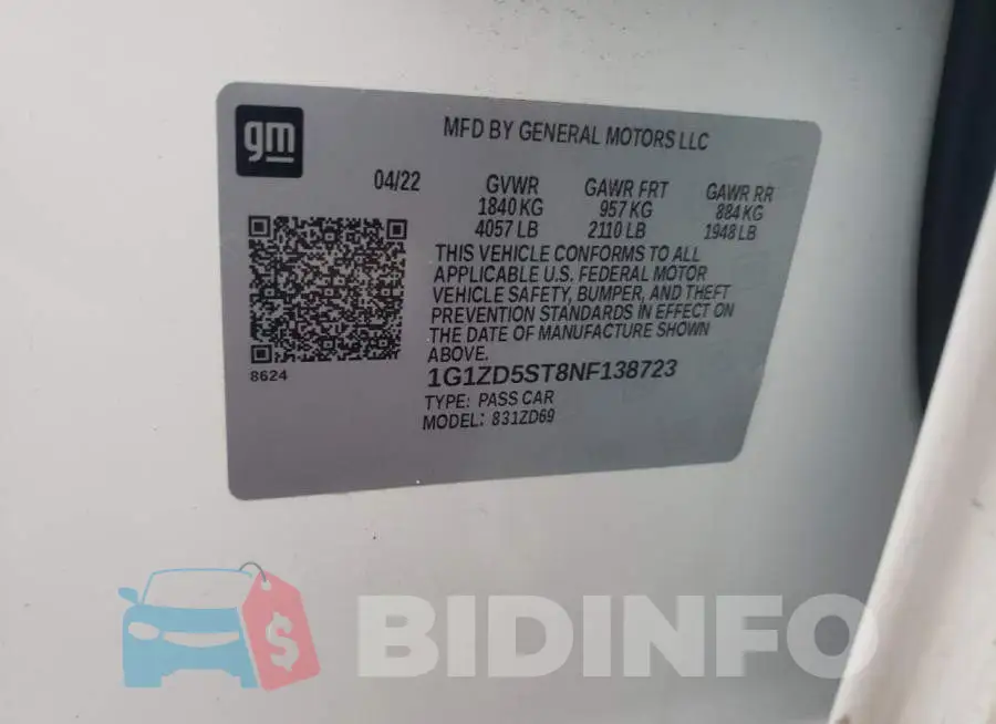 1G1ZD5ST8NF138723 Photo# 12