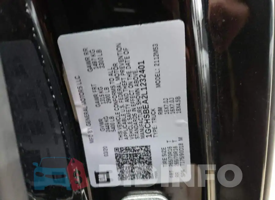 1GCHSBEA2L1232401 Photo# 12
