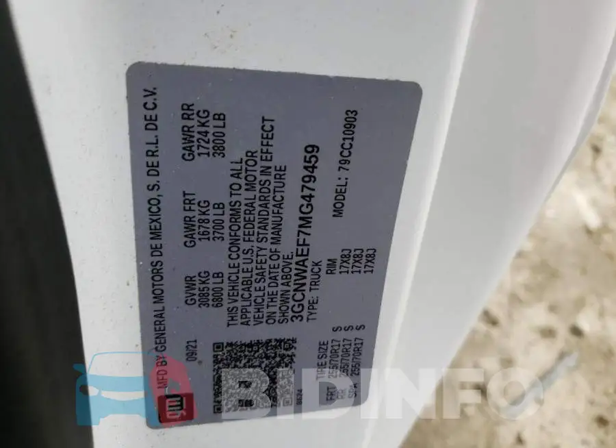 3GCNWAEF7MG479459 Photo# 12