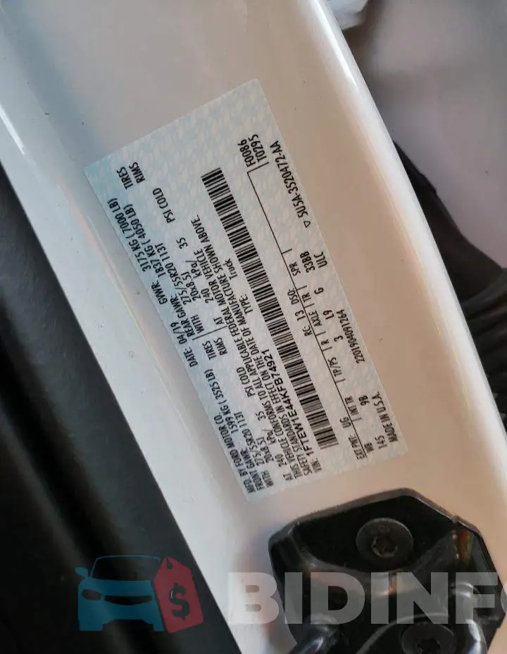 1FTEW1E44KFB74921 Photo# 12
