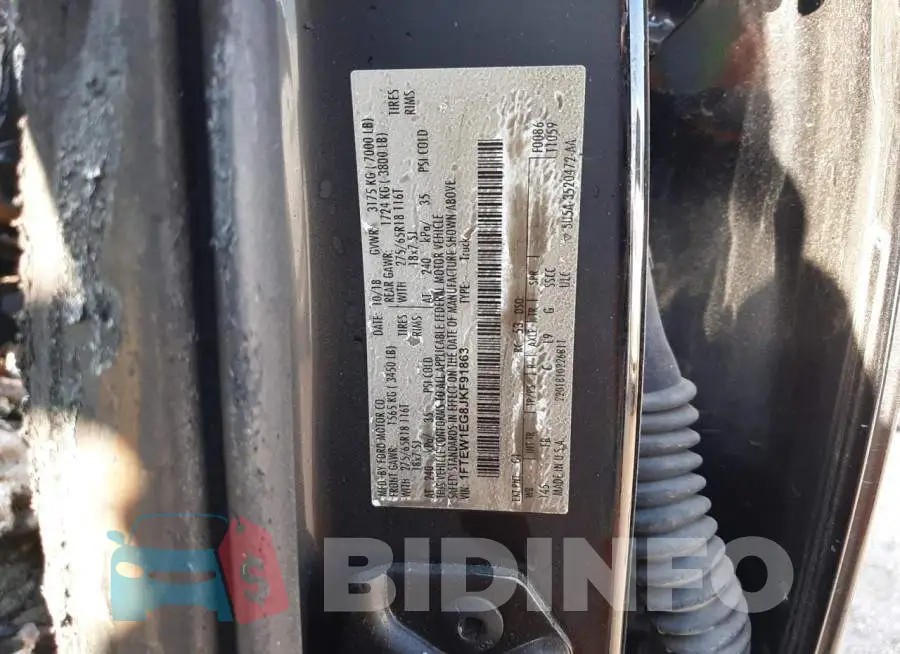 1FTEW1EG8JKF91863 Photo# 12