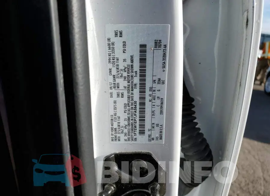 1FTEW1EP7JFA58430 Photo# 12