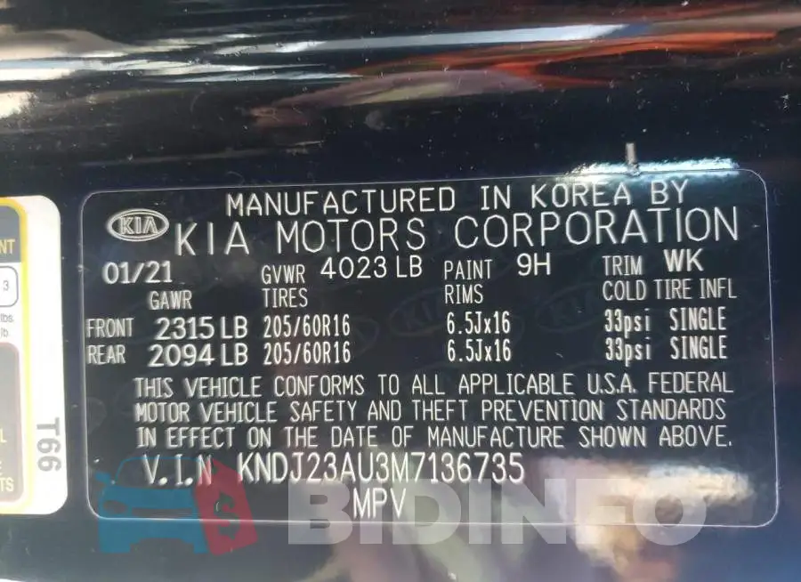 KNDJ23AU3M7136735 Photo# 10