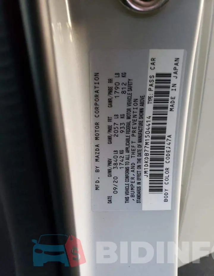 JM1DKDB77M1504414 Photo# 12