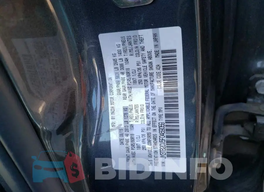 JM3TB2CV5F0469059 Photo# 13