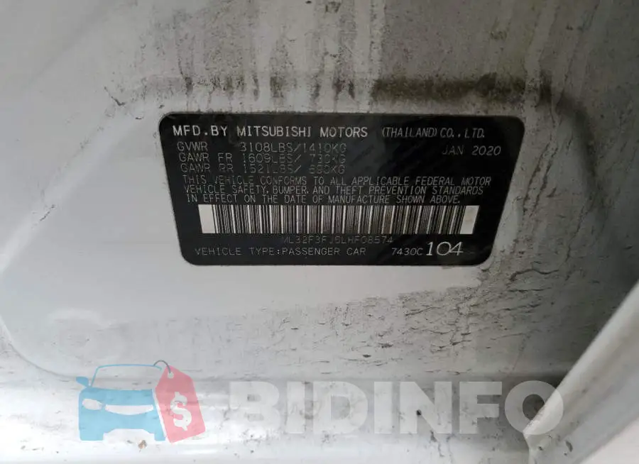 ML32F3FJ6LHF08574 Photo# 12