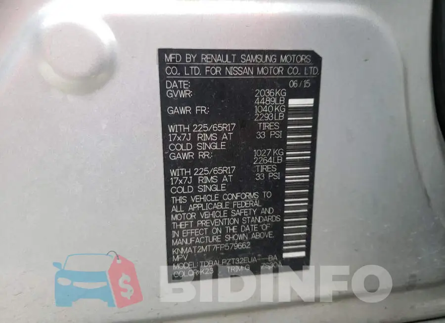 KNMAT2MT7FP579662 Photo# 10
