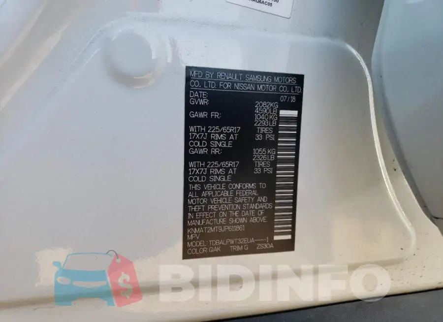 KNMAT2MT9JP611861 Photo# 13