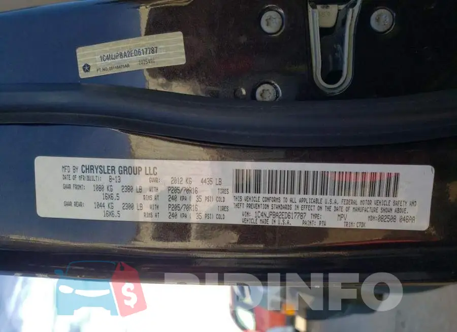 1C4NJPBA2ED617787 Photo# 12