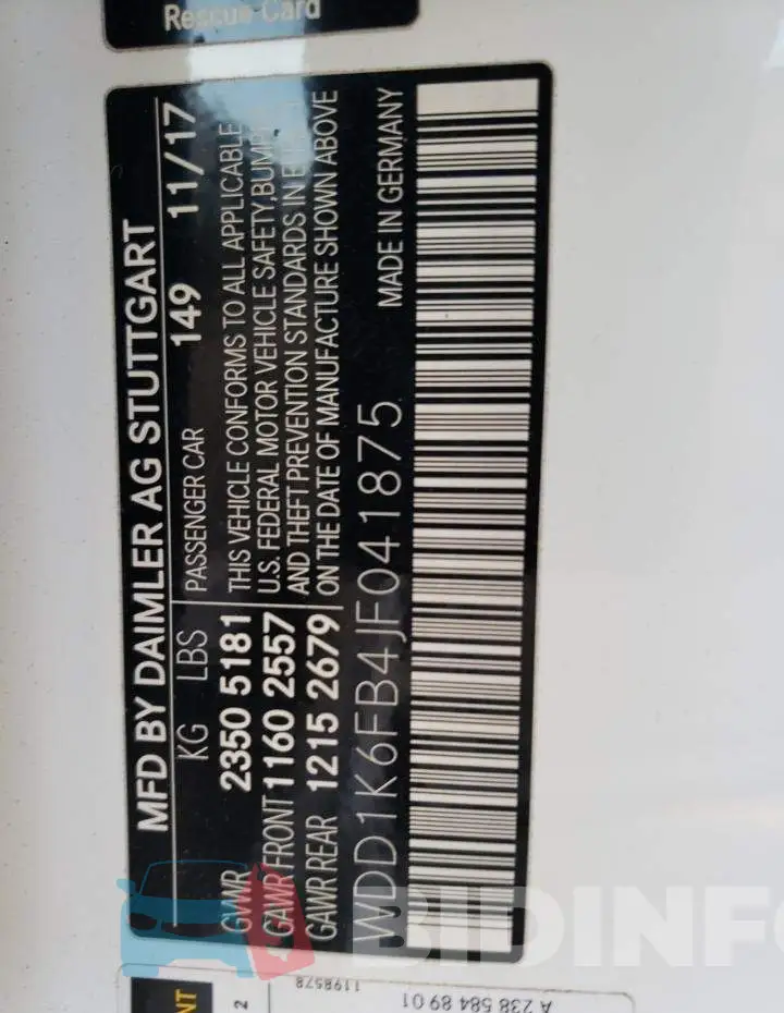WDD1K6FB4JF041875 Photo# 12