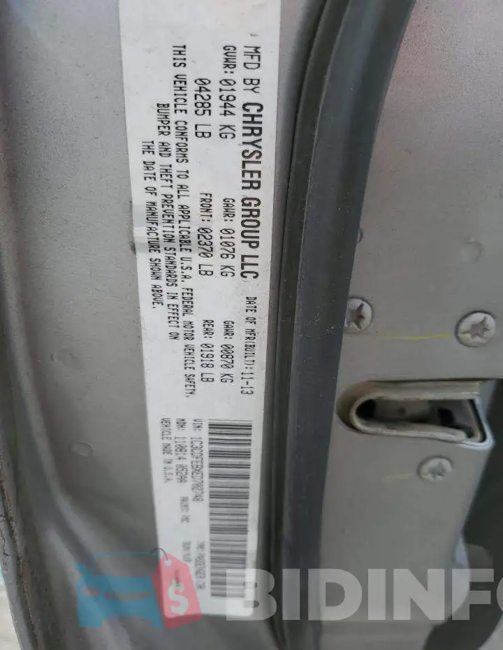 1C3CDFEBXED702748 Photo# 12