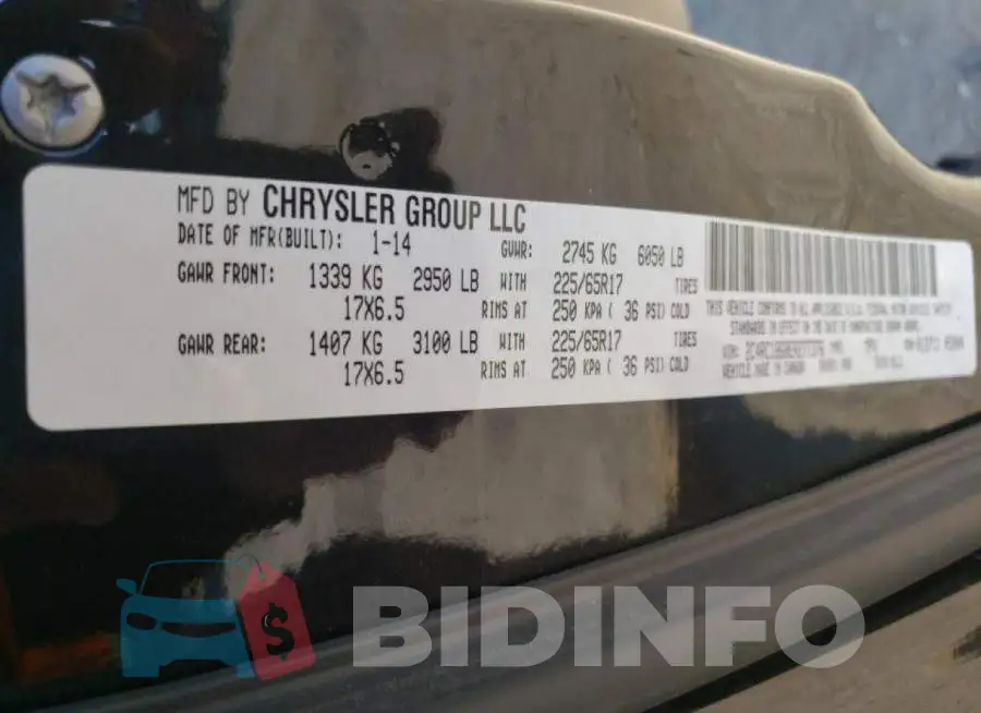 2C4RC1BG8ER277376 Photo# 13