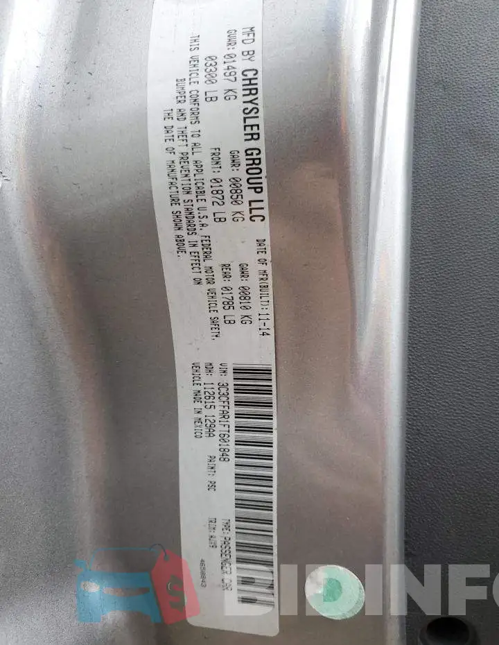 3C3CFFAR1FT601848 Photo# 12